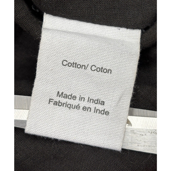 BTB Los Angeles Tiered Ruffle Maxi Dress Size Small Black Boho Dark Romantic - Picture 15 of 16